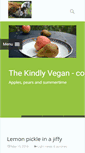 Mobile Screenshot of kindlyvegan.com